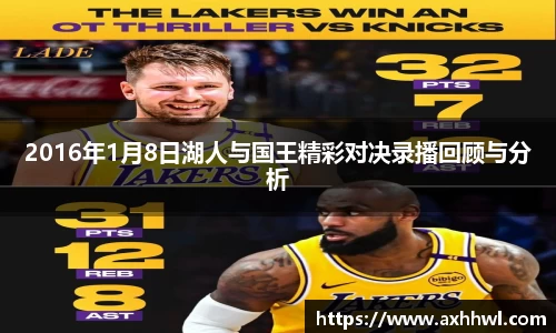 2016年1月8日湖人与国王精彩对决录播回顾与分析