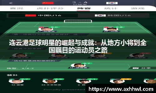 连云港足球明星的崛起与成就：从地方小将到全国瞩目的运动员之路